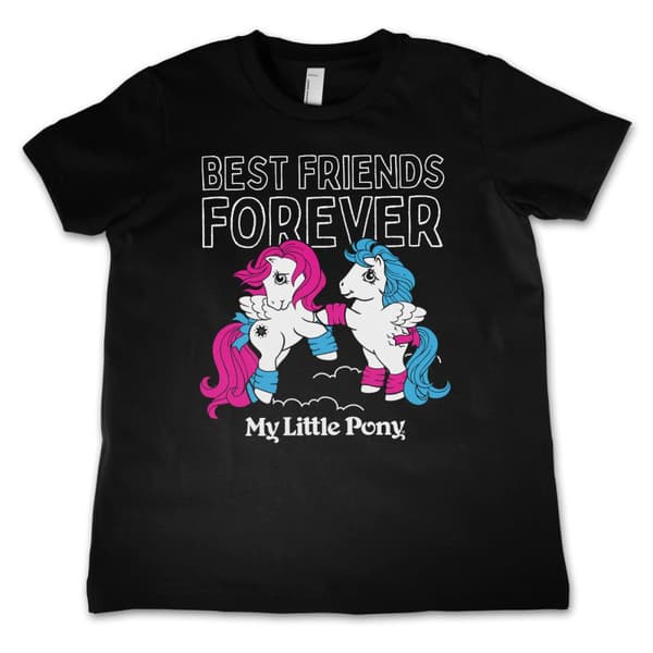 My Little Pony - Best Friends Forever Kids Tee Black 12Years/YXL