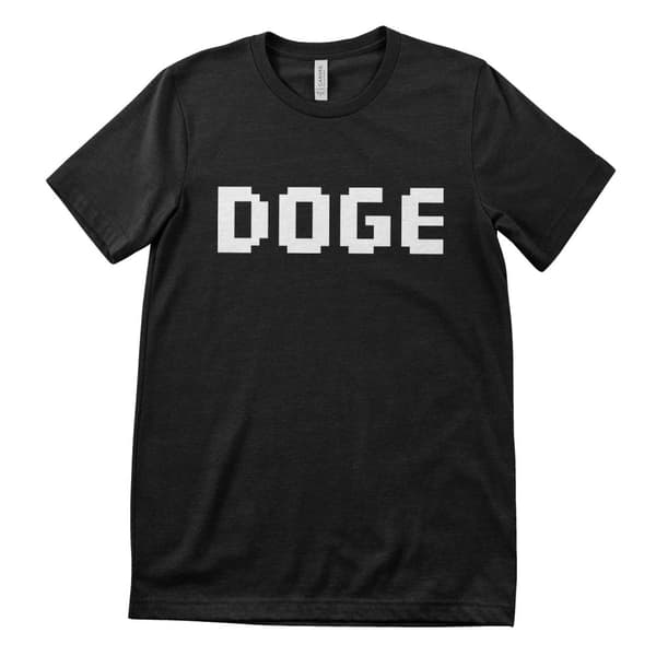 DOGE - Department of Government Efficiency T-Shirt Black X-Large