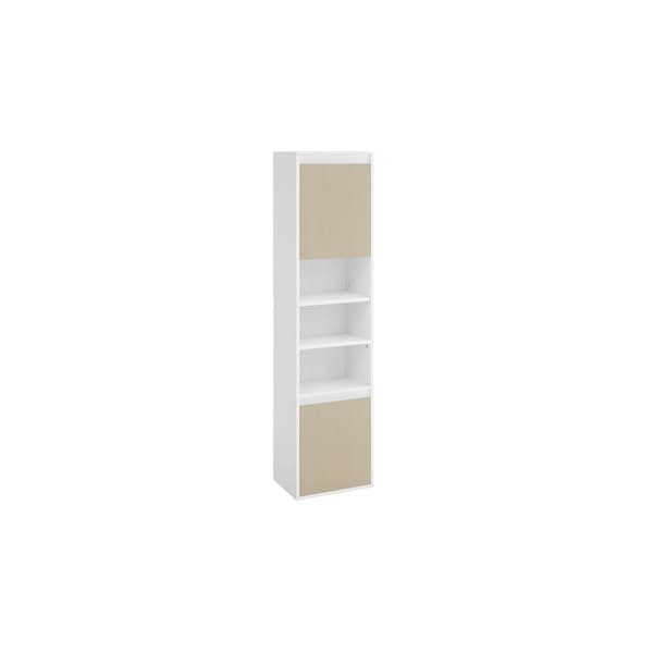 Ripustettava kylpyhuonekaappi, jossa on 7 lokeroa 30 x 40 x 160 cm 30 x 40 x 160 cm