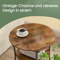 Miniatyrbillede 3 af 5: Sidebord, rundt sofabord, sofabord