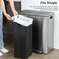 Miniatyrbillede 3 af 6: Affaldsposer med snor, skraldespandsforinger til 30L skraldespande, kode 30A, specialtilpasset, 2 ruller, 90 stykker, hvid KRB30A02