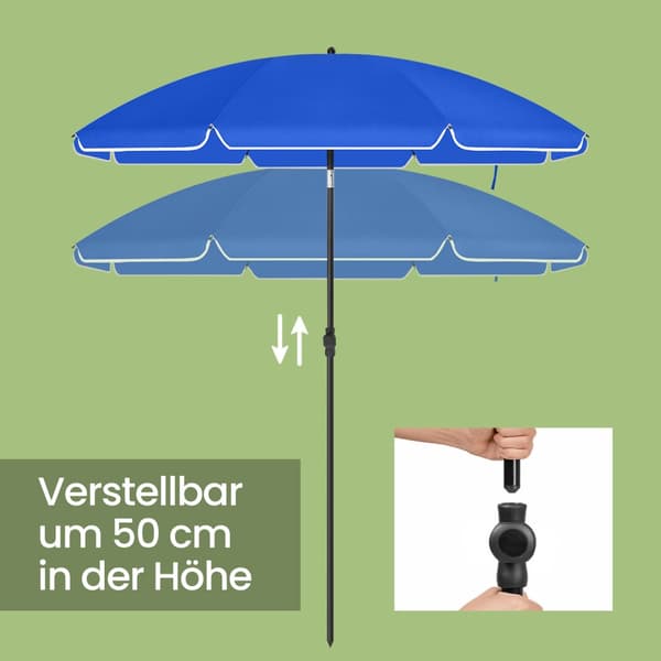 Parasoll 160 cm, solskydd, UPF 50
