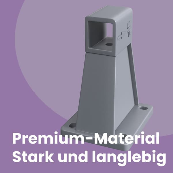 Väggfäste för sidomarkiser, väggfäste, utdragbart fäste