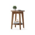 Miniatyrbillede 1 af 6: Sidebord med lavere hylde i moderne stil