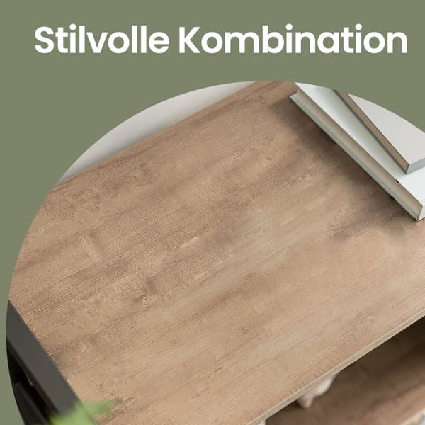 Bokhylla, 4 öppna hyllor, bokhylla