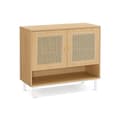 Miniatyrbillede 1 af 6: Skoskab i 3 etager i boho-stil eg beige