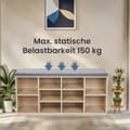 Miniatyrbillede 1 af 6: Skobænk, skoholder, bænksæde