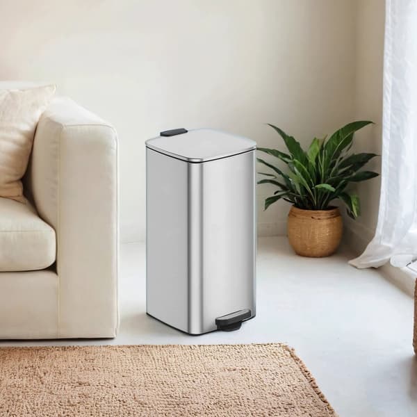 Køkkenaffaldsspand, 30 liters affaldsspand, pedalspand