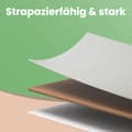 Miniatyrbillede 5 af 6: SONGMICS Kommode, skab, 5 stofskuffer med håndtag