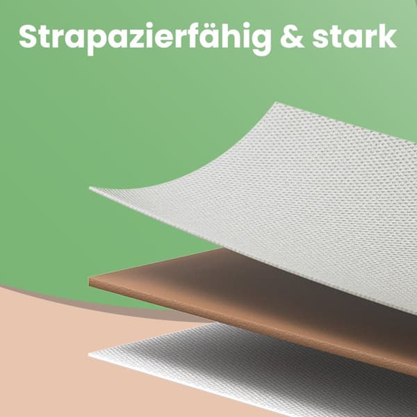 SONGMICS Kommode, skab, 5 stofskuffer med håndtag