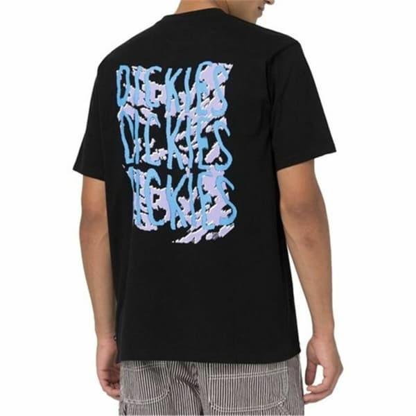 Kortærmet T-shirt Dickies Creswell Sort Mænd - XL