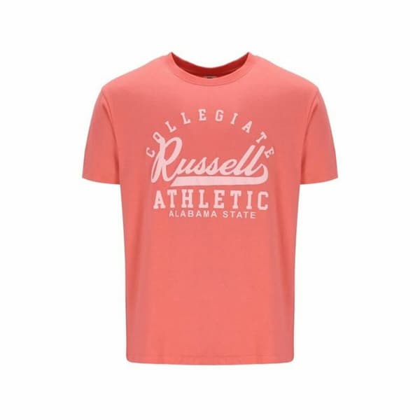 Kortærmet T-shirt Russell Athletic Amt A30211 Koral Mænd - M