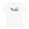 Miniatyrbillede 5 af 11: T-shirt Levi's Camo Poster Logo Bright Hvid - 2 år