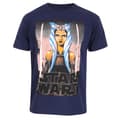 Miniatyrbillede 1 af 2: Kortærmet T-shirt Star Wars White Blades Blå Unisex - XXL