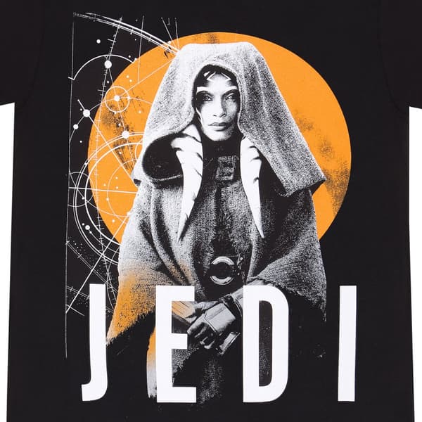 Kortærmet T-shirt Star Wars Jedi Sort Unisex - XXL