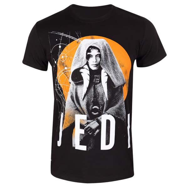 Kortærmet T-shirt Star Wars Jedi Sort Unisex - XXL