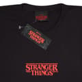 Miniatyrbillede 2 af 5: Kortærmet T-shirt Stranger Things Demogorgon Upside Down Sort Unisex - M