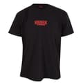 Miniatyrbillede 1 af 5: Kortærmet T-shirt Stranger Things Demogorgon Upside Down Sort Unisex - M