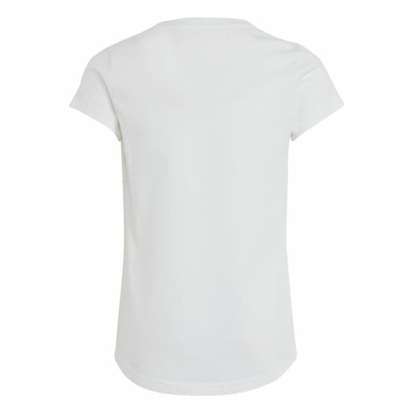 Børne Kortærmet T-shirt Adidas Graphic Hvid - 11-12 år