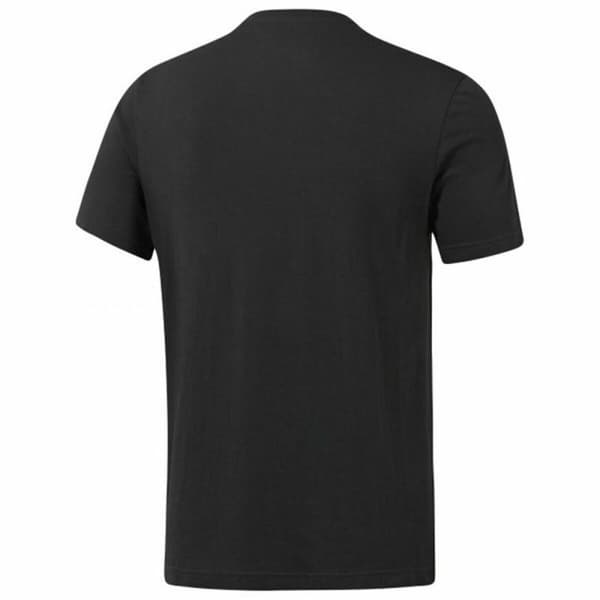 Miesten T-paita Reebok Sportswear Training Suojaväritys Musta - S
