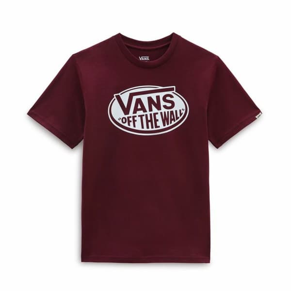 Lasten T-paita Vans Classic OTW Tummanpunainen - S