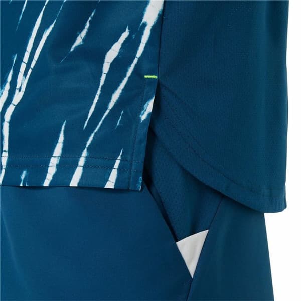Kortærmet Sport T-shirt Asics Game Ss Top Blå Tovtrækning - XL