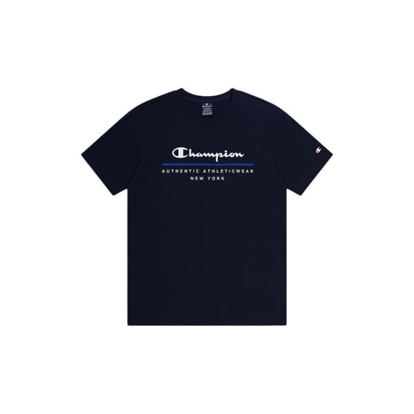 Kortærmet T-shirt til Mænd Champion Crewneck - L
