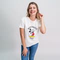 Pikkukuva 2 / 5: Naisten T-paita Mickey Mouse Valkoinen - XS