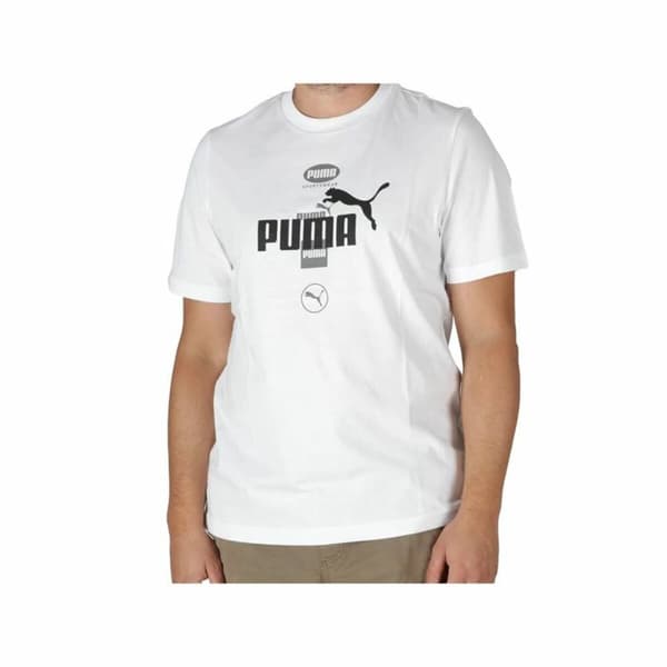 Kortærmet T-shirt til Mænd Puma Puma Power Graphic - M