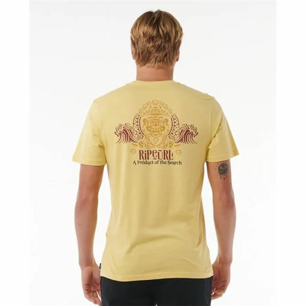 Kortærmet T-shirt til Mænd Rip Curl Down The Line - L