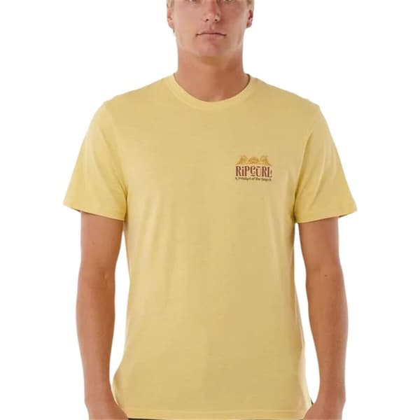 Kortærmet T-shirt til Mænd Rip Curl Down The Line - L