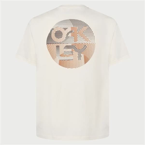 Kortærmet T-shirt til Mænd Oakley Fingerprint B1B Hvid - M