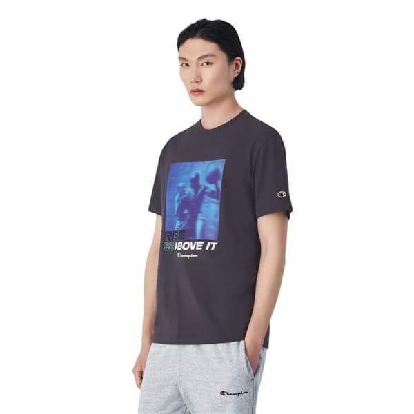 Kortærmet T-shirt til Mænd Champion - M