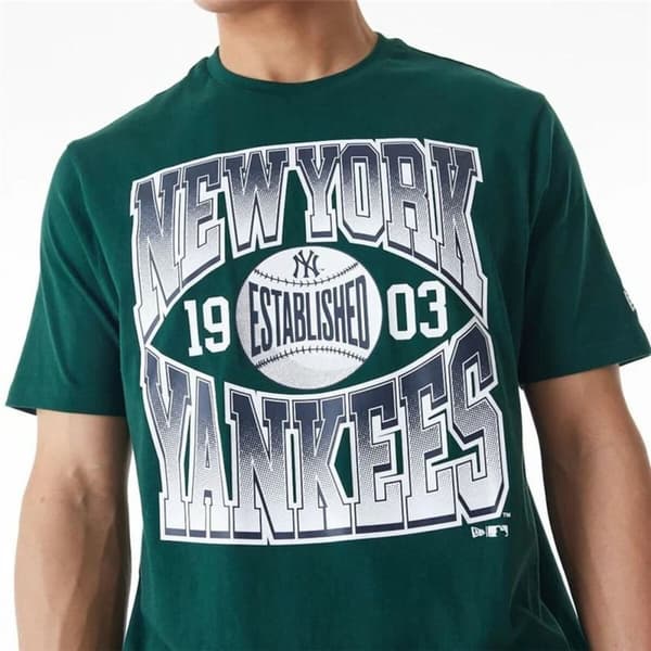 Kortærmet T-shirt til Mænd New Era MLB GRADIENT GRPHC New York Yankees - S