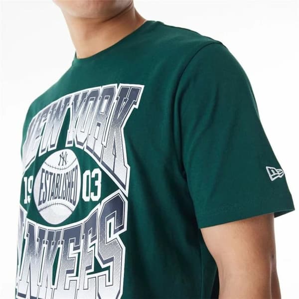 Kortærmet T-shirt til Mænd New Era MLB GRADIENT GRPHC New York Yankees - S