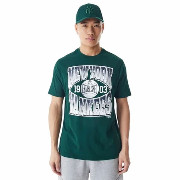 Kortærmet T-shirt til Mænd New Era MLB GRADIENT GRPHC New York Yankees - S