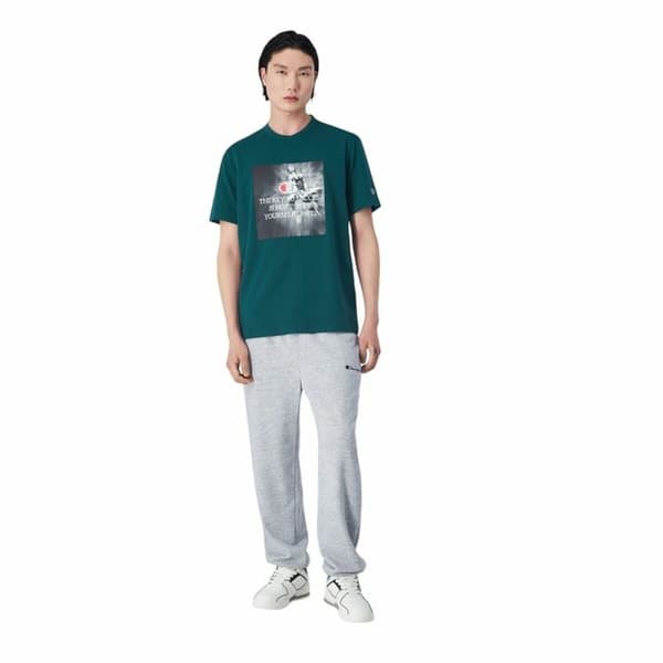 Kortærmet T-shirt til Mænd Champion - L