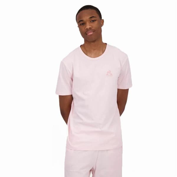 Kortærmet T-shirt til Mænd Le coq sportif Monochrome N°3 - L