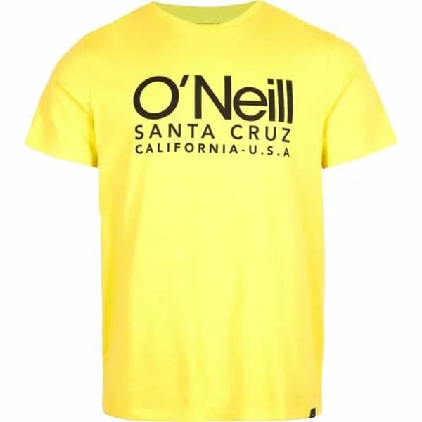 Kortærmet T-shirt til Mænd O'Neill Cali Original Gul - S