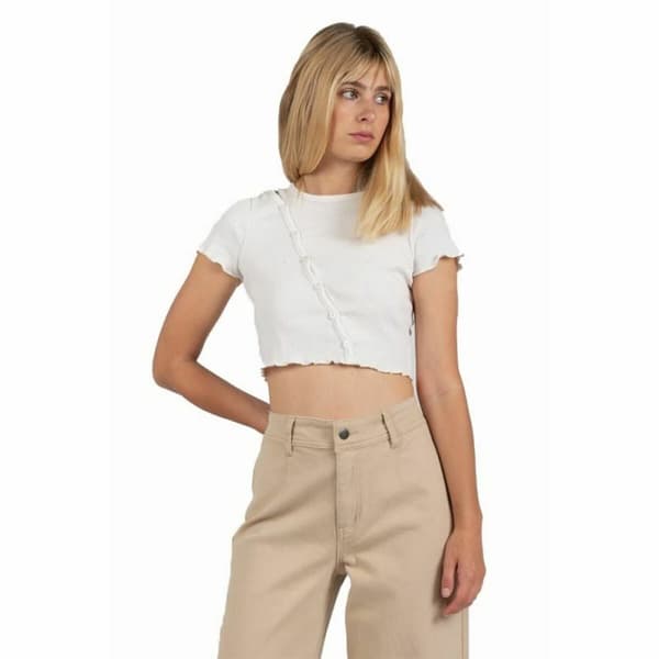 Naisten T-paita 24COLOURS Casual Valkoinen - 36