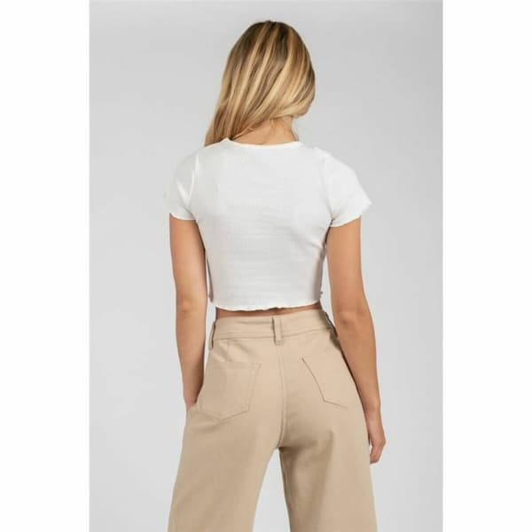 Naisten T-paita 24COLOURS Casual Valkoinen - 36