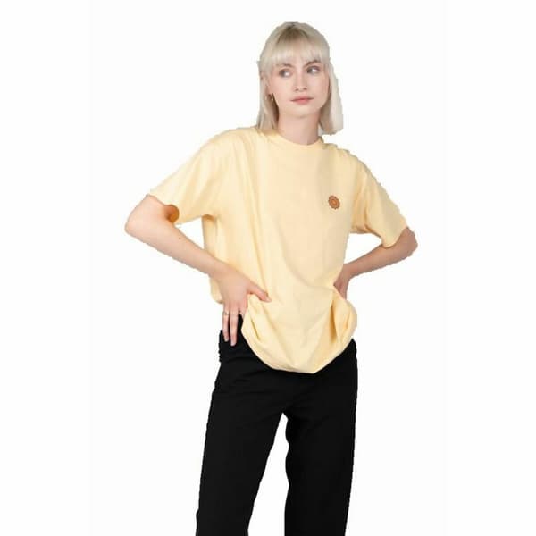 Naisten T-paita 24COLOURS Casual Keltainen - 36