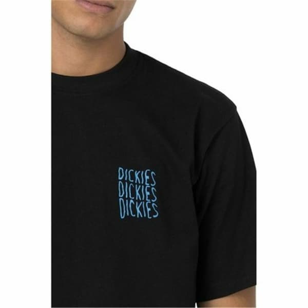 Lyhythihainen paita Dickies Creswell Musta Miehet - S