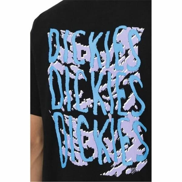 Lyhythihainen paita Dickies Creswell Musta Miehet - S