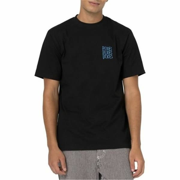 Lyhythihainen paita Dickies Creswell Musta Miehet - S