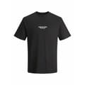 Miniatyrbillede 2 af 11: Kortærmet T-shirt til Mænd Jack & Jones JORVESTERBRO TEE SS 12240121 Sort - L