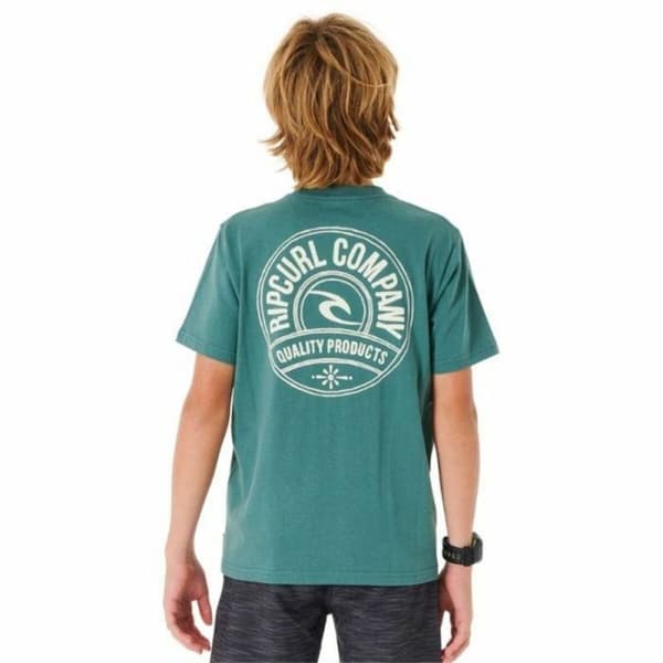 Lasten T-paita Rip Curl Stapler Sininen - 8 vuotta
