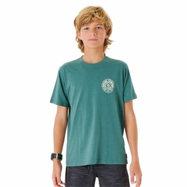Lasten T-paita Rip Curl Stapler Sininen - 8 vuotta
