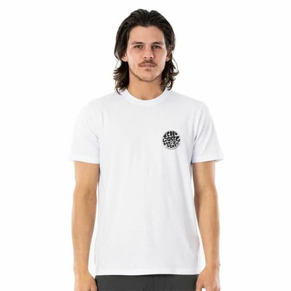 Lyhythihainen paita Rip Curl Wettie Essential Valkoinen Miehet - S
