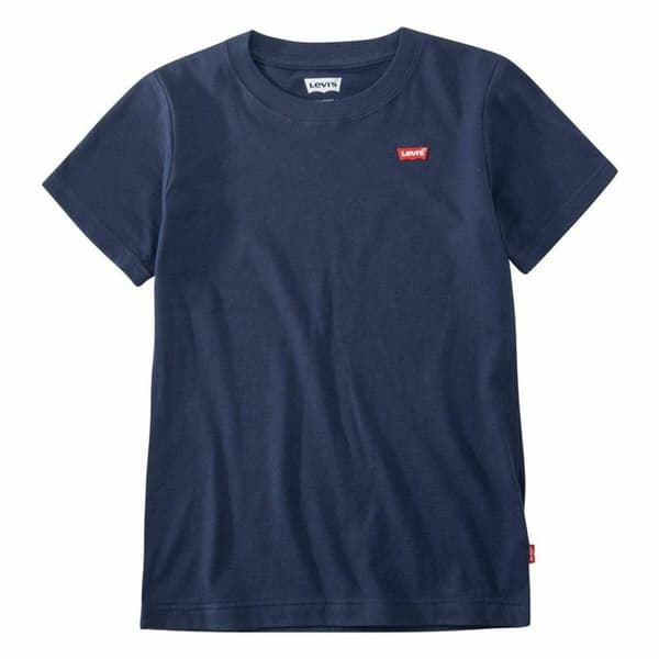 T-paita Levi's Batwing Chest 60717 Tummansininen - 6 vuotta